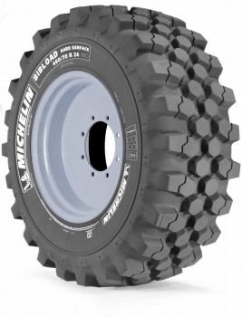 440/80R28 BIBLOAD HARD SURFACE TL 163A8/163B MICHELIN